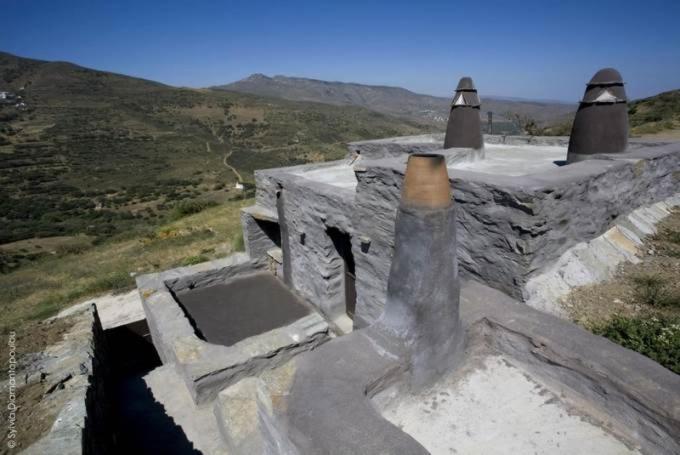 Alonaki Tinos Rental Cottage House Skaládhos Buitenkant foto